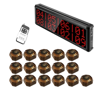 Receptor de pantalla 400D + X1 × 15 pulsadores de una función + control remoto E4